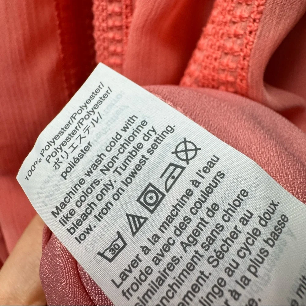 J. Crew Embroidered Flowy Chiffon Short Sleeve Pleated Skirt Midi Dress Pink 6